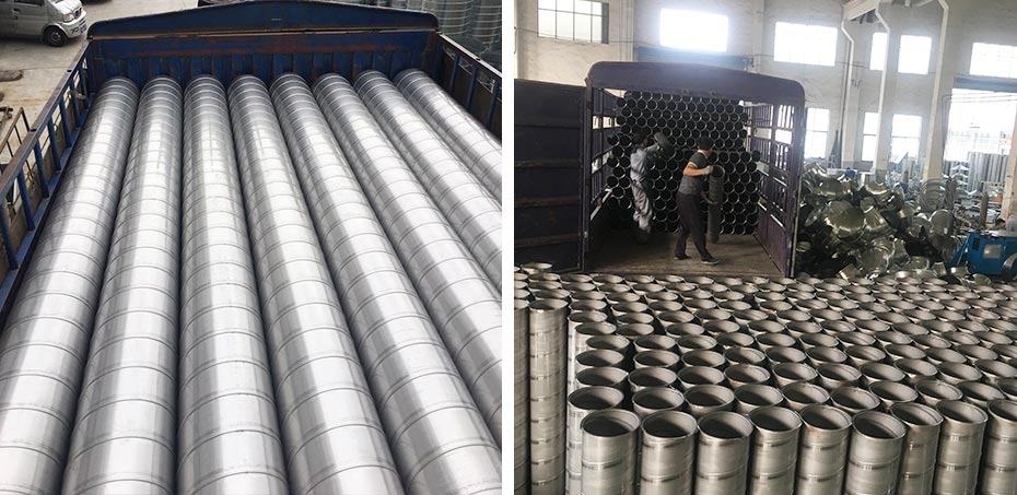 不銹鋼螺旋風管