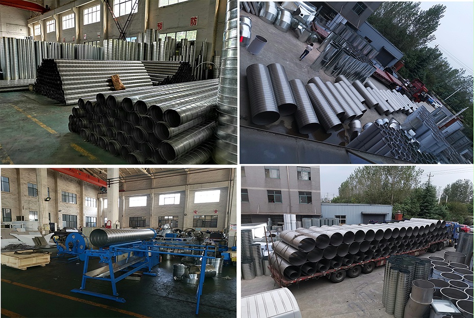 304不銹鋼螺旋風管